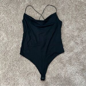 Abercrombie Cowl Neck Bodysuit | size XL | NWOT